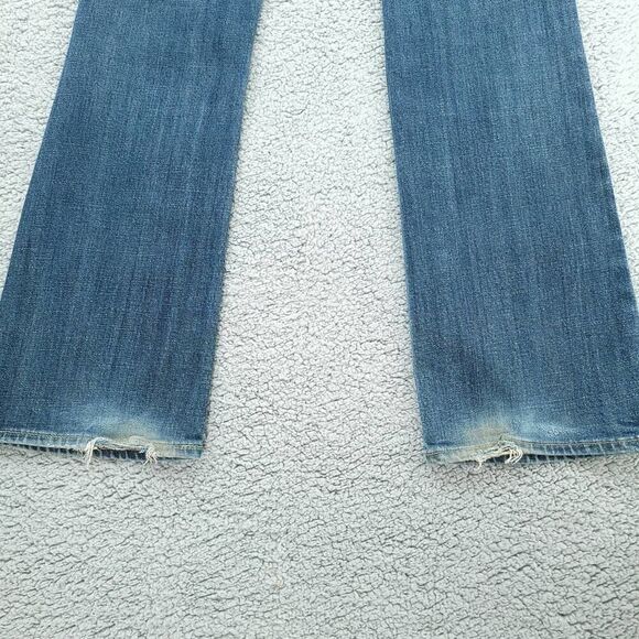 J. Crew Women's Stretch Bootcut Jeans 28R Blue - Picture 7 of 7
